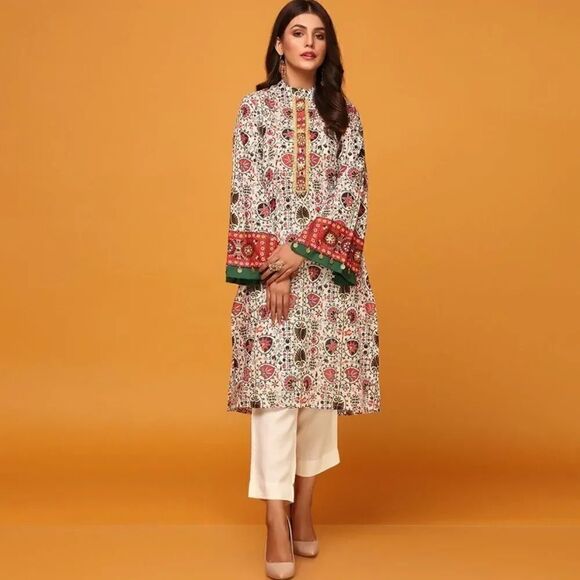 RANG JA PAKISTANI DESIGNER DRESS - Picture 1 of 3